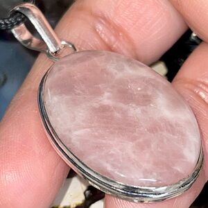 Light Color Kunzite Pendant 2”